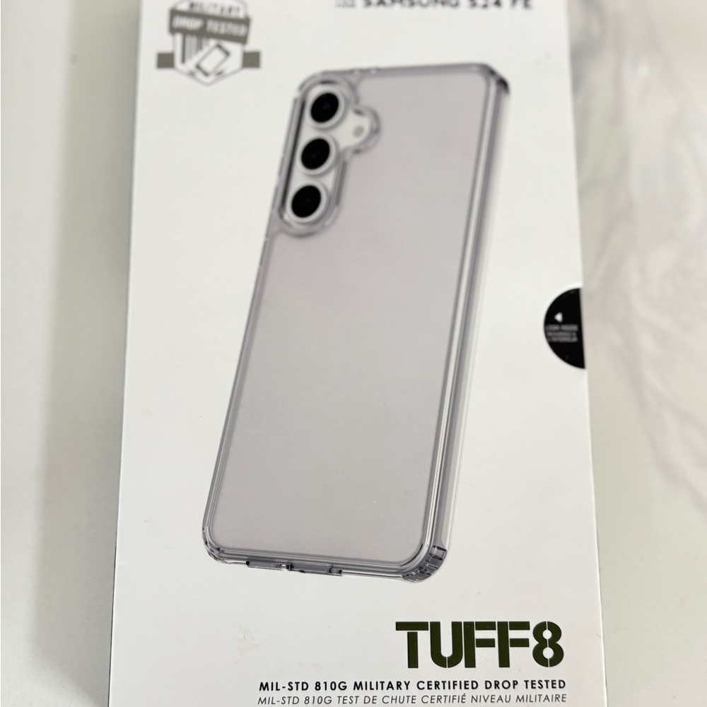 Clear Protective Case for Samsung S24 FE